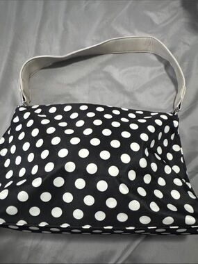 NWOT Polka dot  Shoulder Bag in Black and White